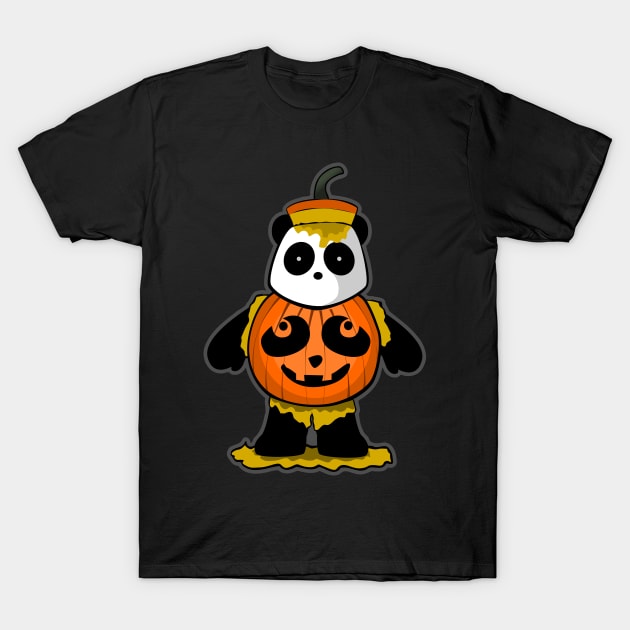 Halloween Panda T-Shirt by citypanda